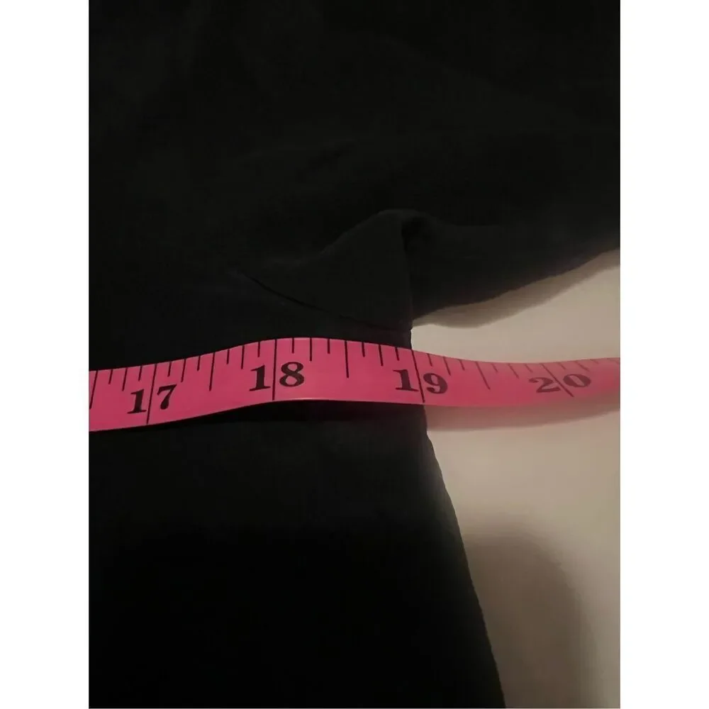 Anna & Frank black 100% silk blouse - Picture 3 of 5